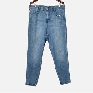 OAT New York super high-rise skinny jeans elastic waist 18W